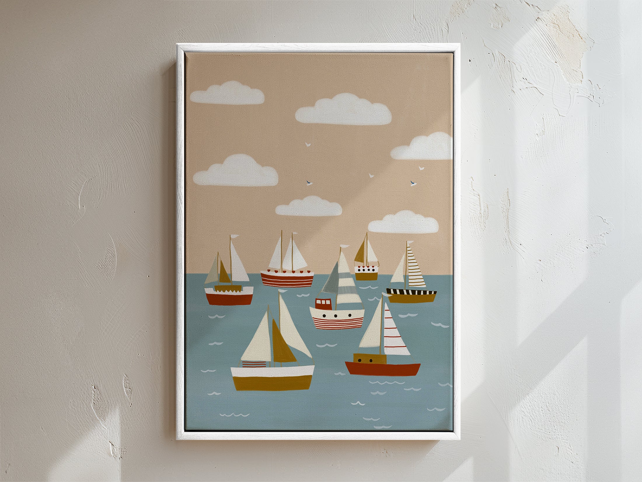 Sail Away Framed Canvas