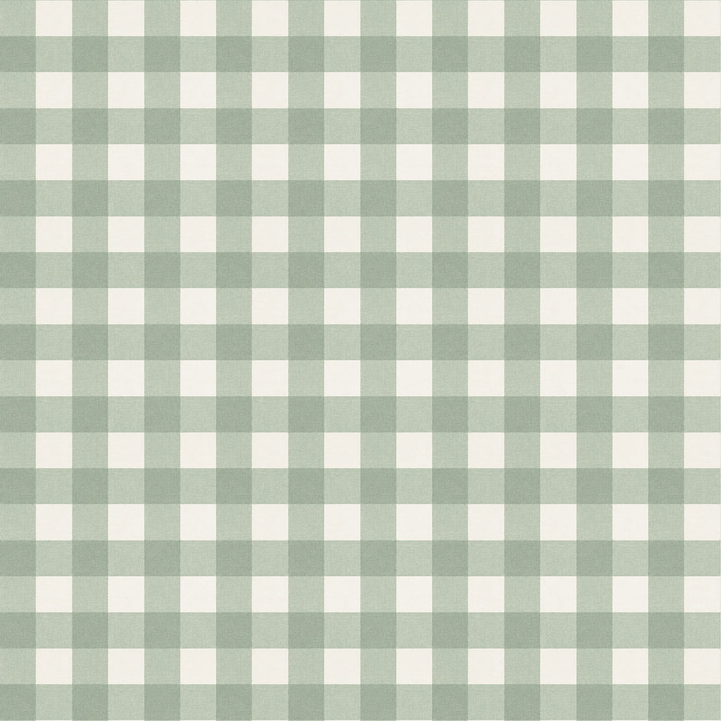Sage Gingham Wallpaper