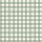 Sage Gingham Wallpaper