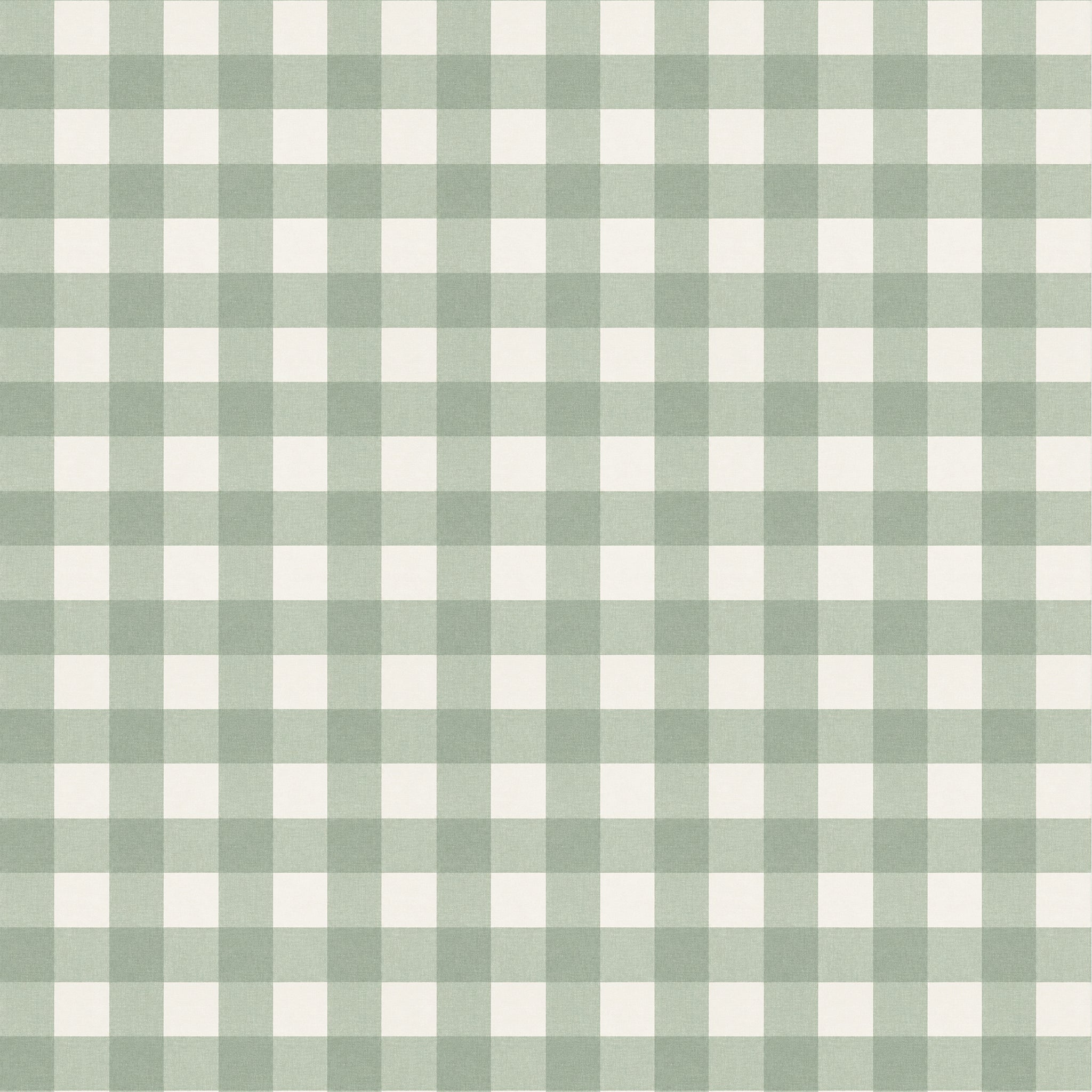Sage Gingham Wallpaper