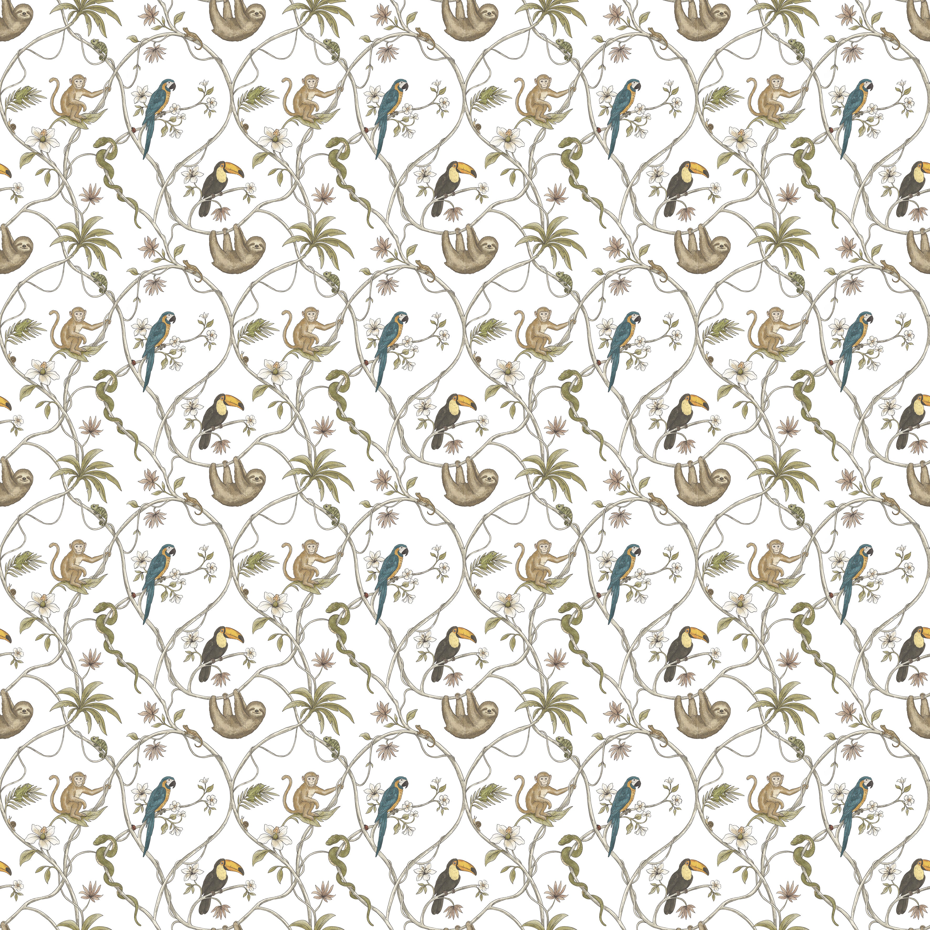 Jungle Vine Wallpaper
