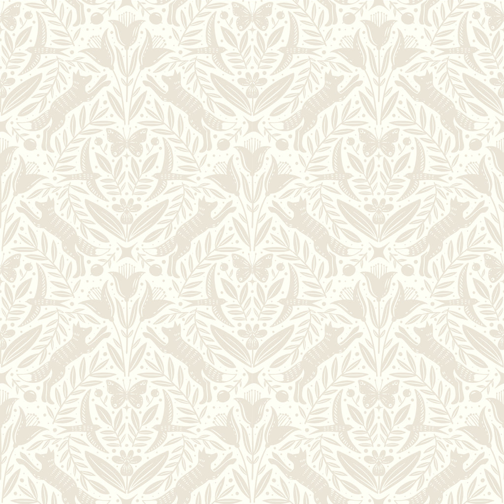 Woodland Folk Wallpaper