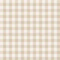 Sand Gingham Wallpaper
