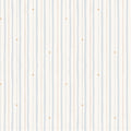 Soft Blue Stripe & Star Wallpaper