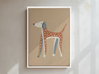 Woof Framed Canvas