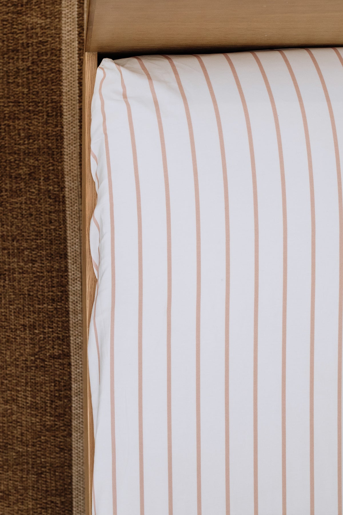 Ballerina Stripe 100% Cotton Fitted Sheet