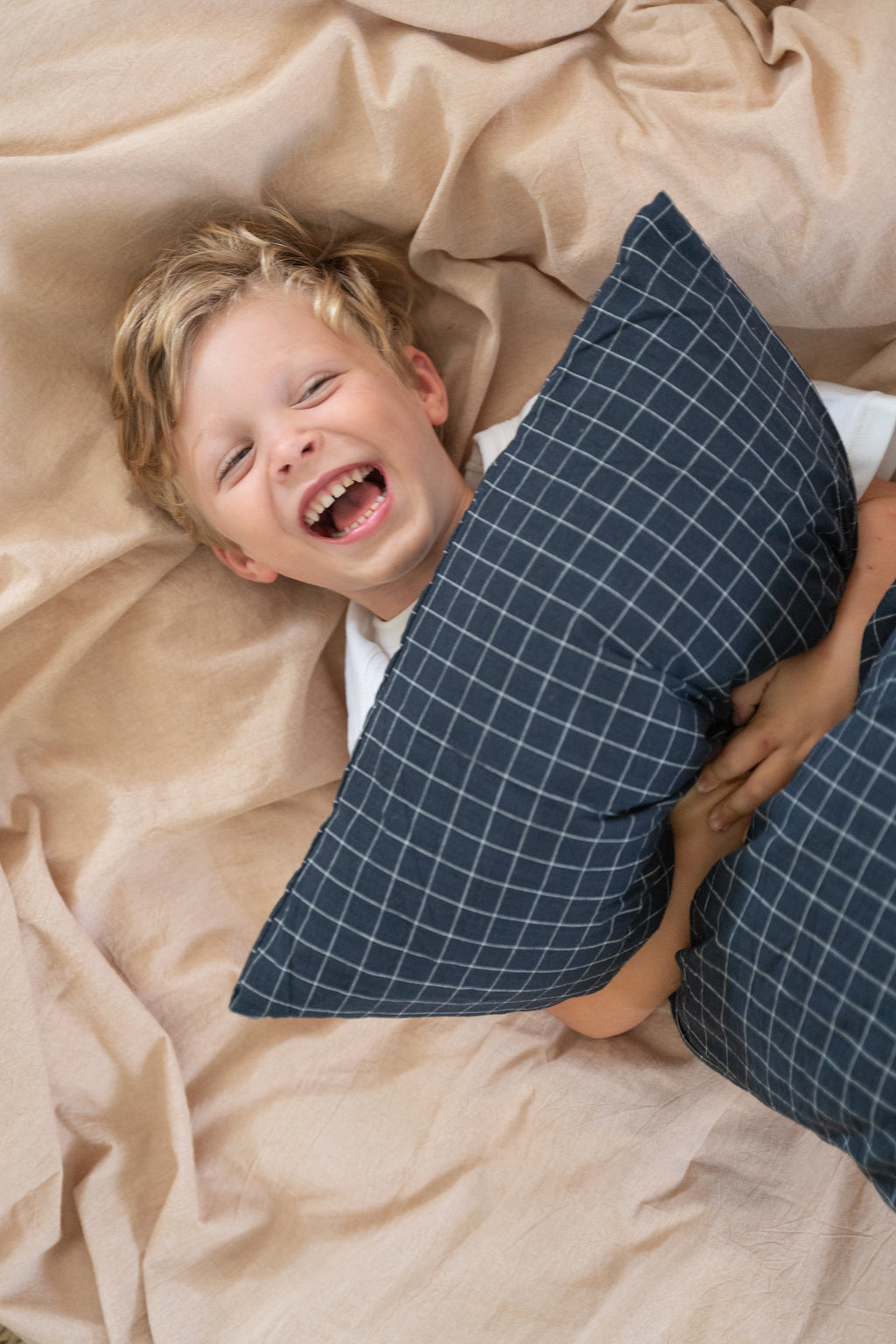 Beige Washed Cotton Duvet