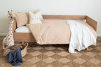 Beige Washed Cotton Duvet