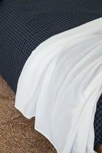 White Muslin Throw