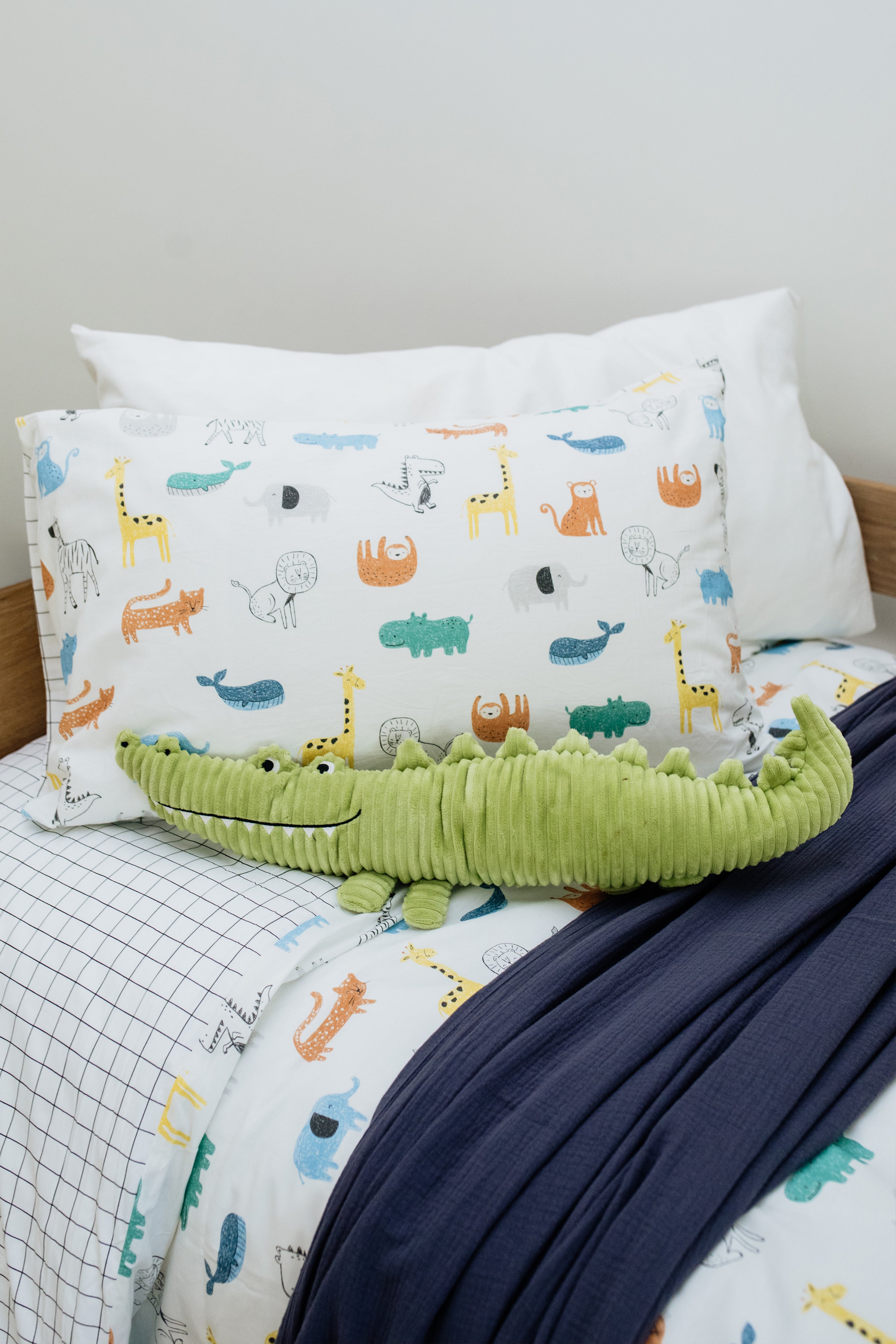 Dino Safari and Grid Duvet