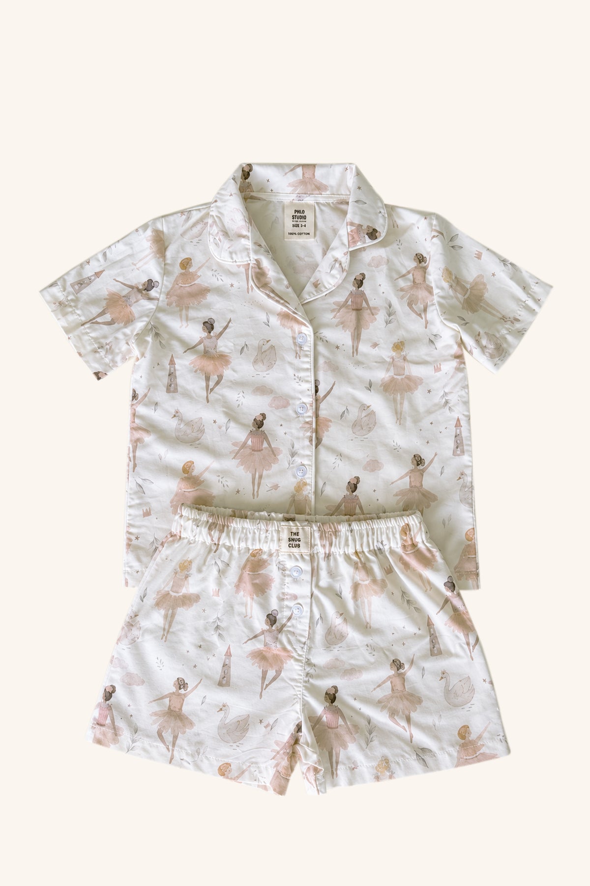 Ballerina Short Sleeve Pj Set