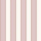 Pink Scalloped Wallpaper