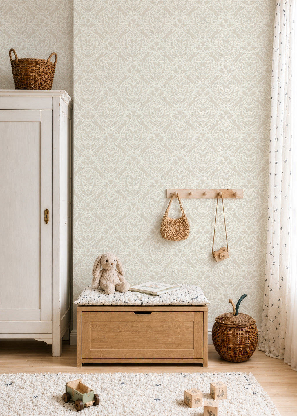 Woodland Folk Wallpaper