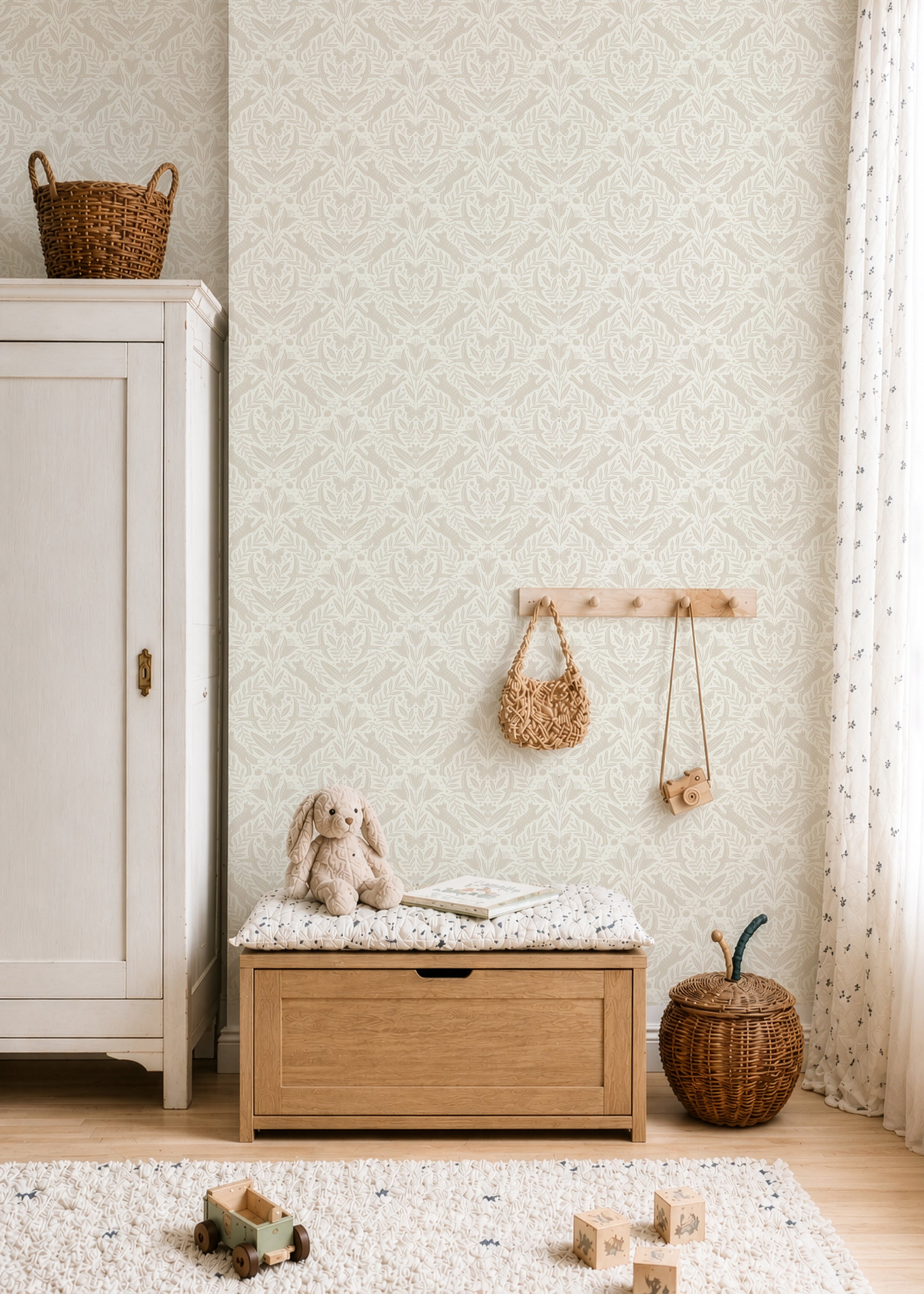Woodland Folk Wallpaper