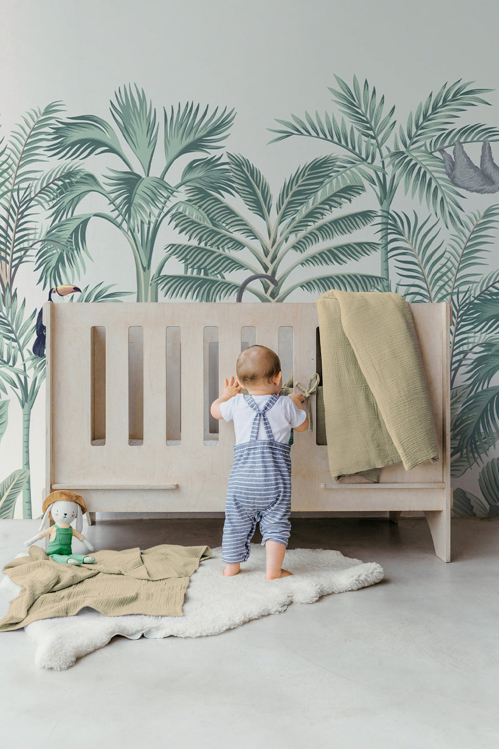 Natural Muslin Swaddle Blanket