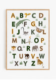 Animal Alphabet Print