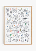 Dino Alphabet Print