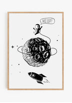 Man On the Moon Print