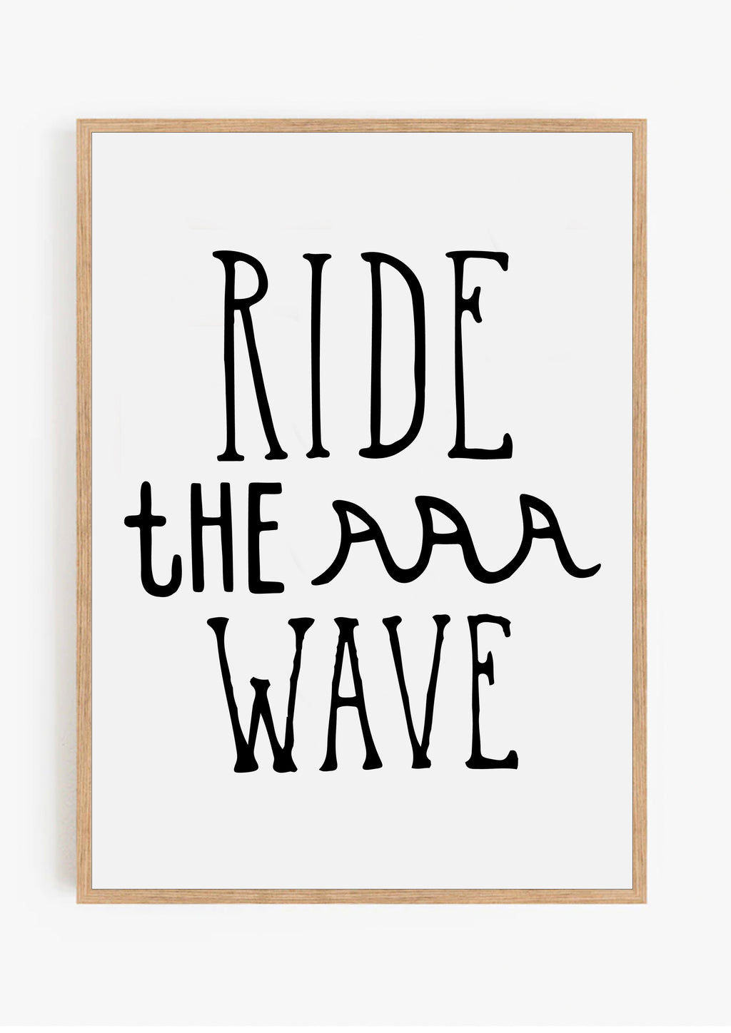 Ride The Wave Print