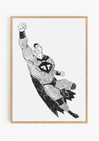 Super Man Print
