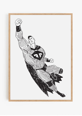 Super Man Print