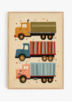 Trucks Print