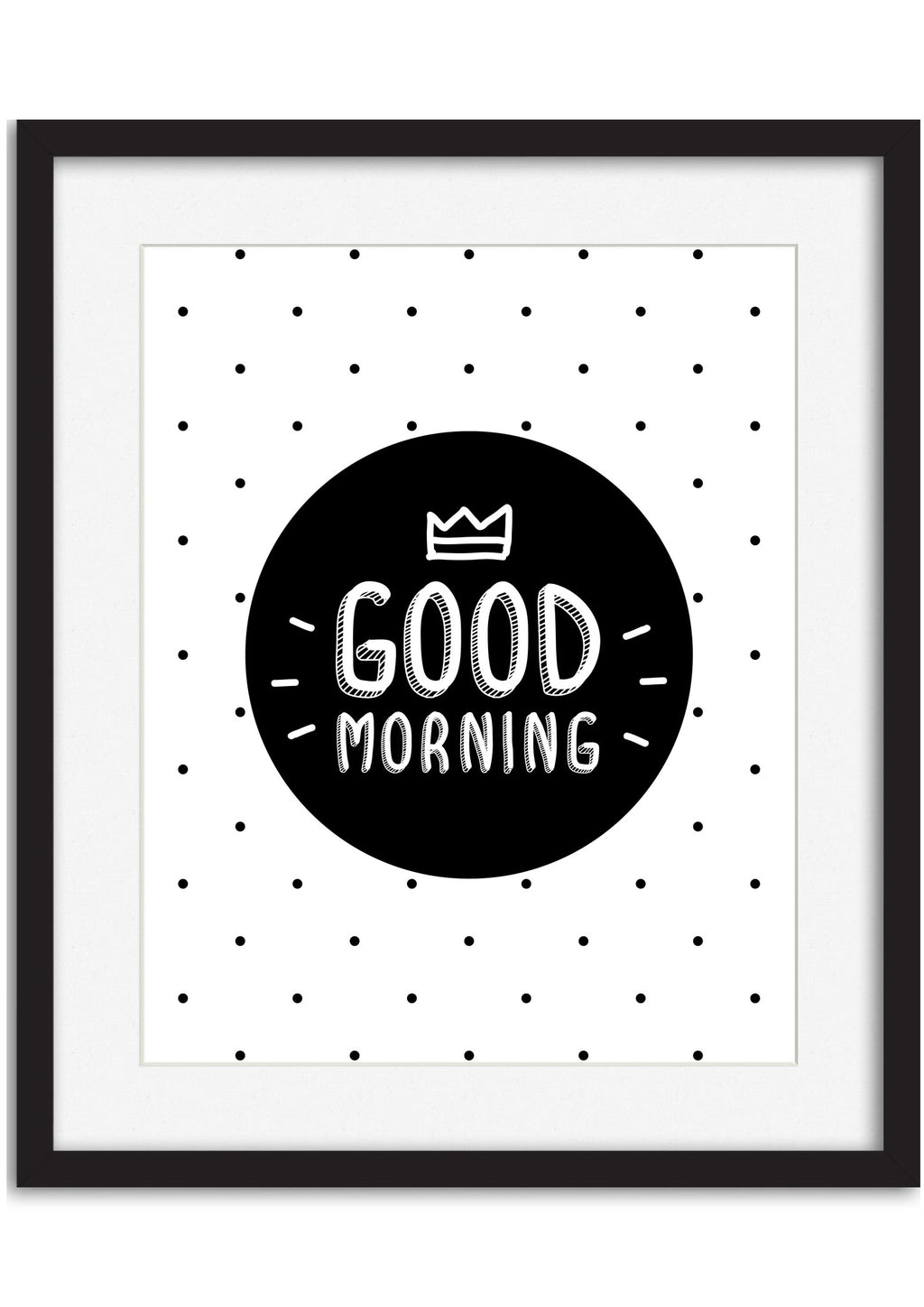 Good Morning Print