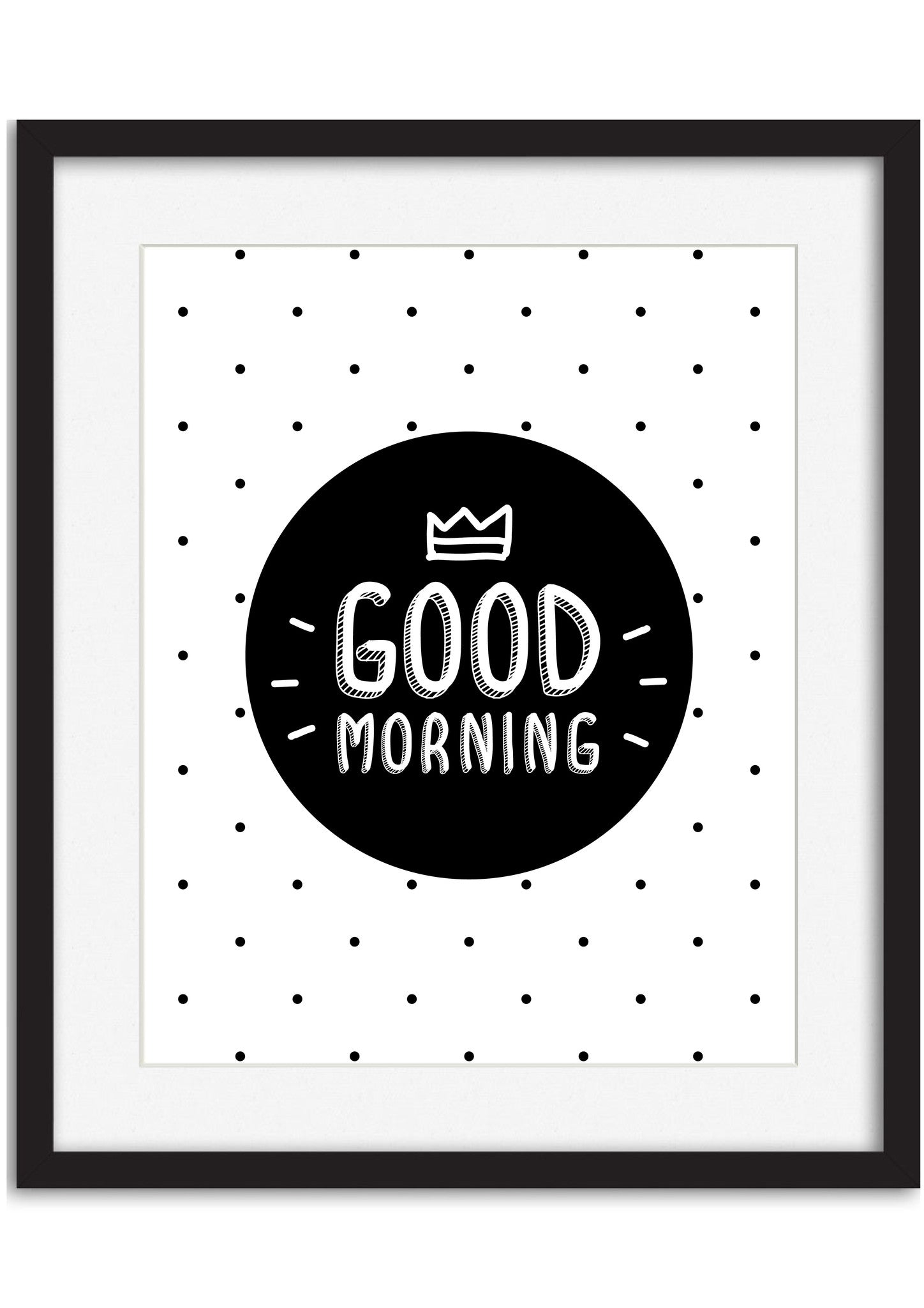 Good Morning Print
