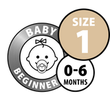 Cloud BIBS Pacifier Size 1 ( 0-6 months )