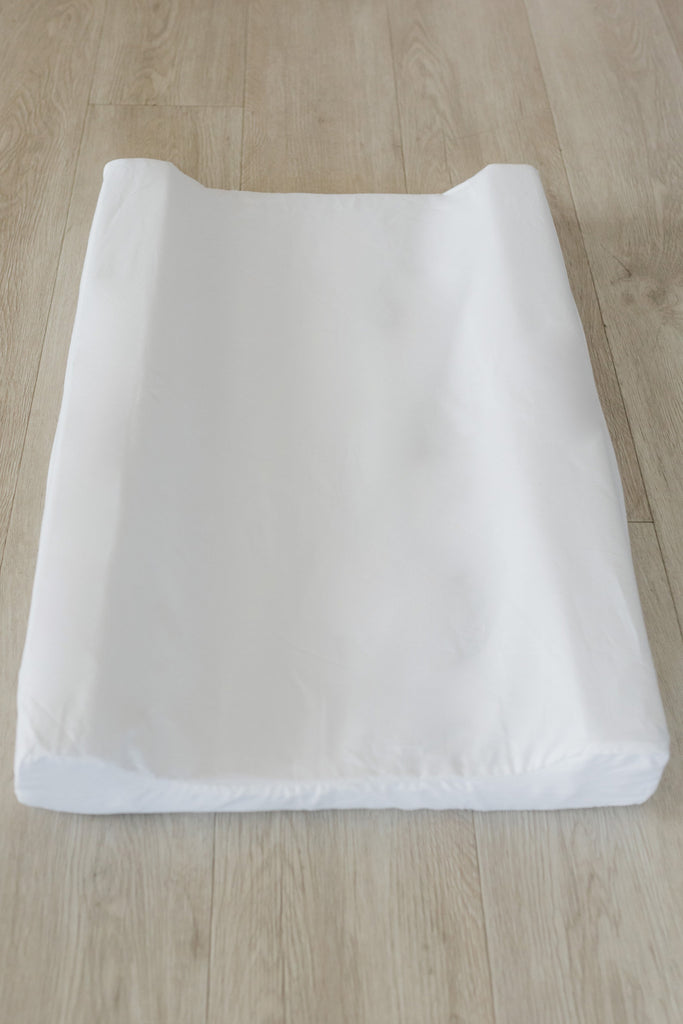 White Changing Mat Cover