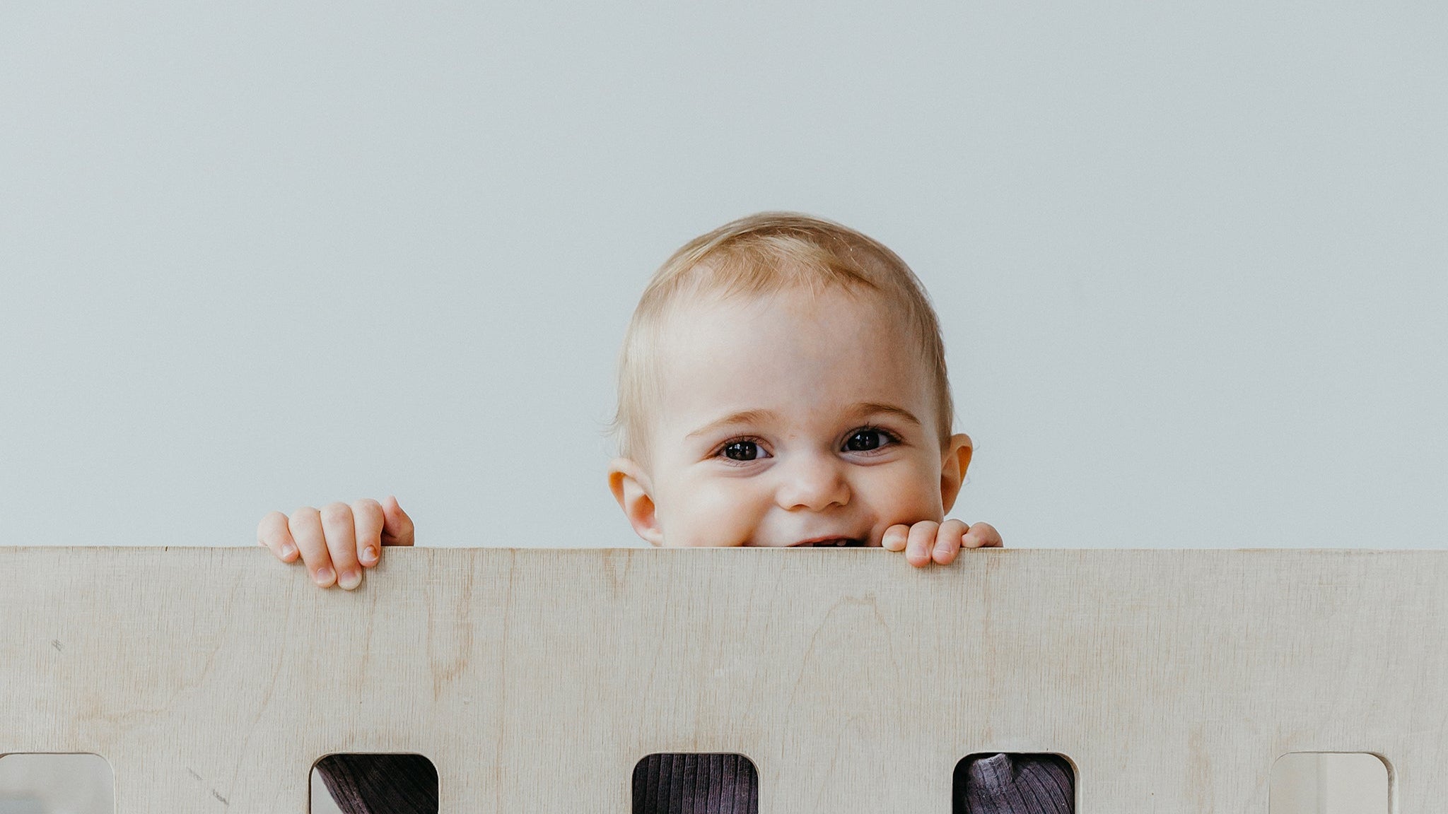 Grey Muslin Cot Bumper Cover