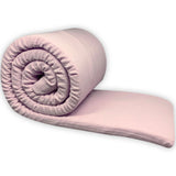 Dusty Pink Muslin Cot Bumper Cover