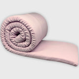 Dusty Pink Muslin Cot Bumper Cover