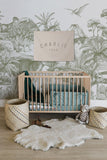 Earthy Check Washed Cotton Cot Duvet