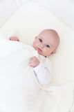 White Muslin Cot Duvet