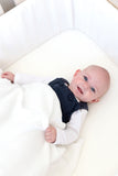 White Muslin Cot Duvet