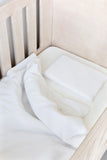White Muslin Cot Duvet