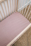 Bold Grid Cot Fitted Sheet