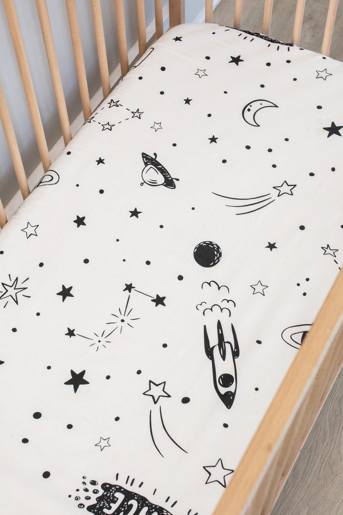 Space Cot Fitted Sheet