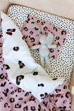 Spotted Cot Fitted Sheet