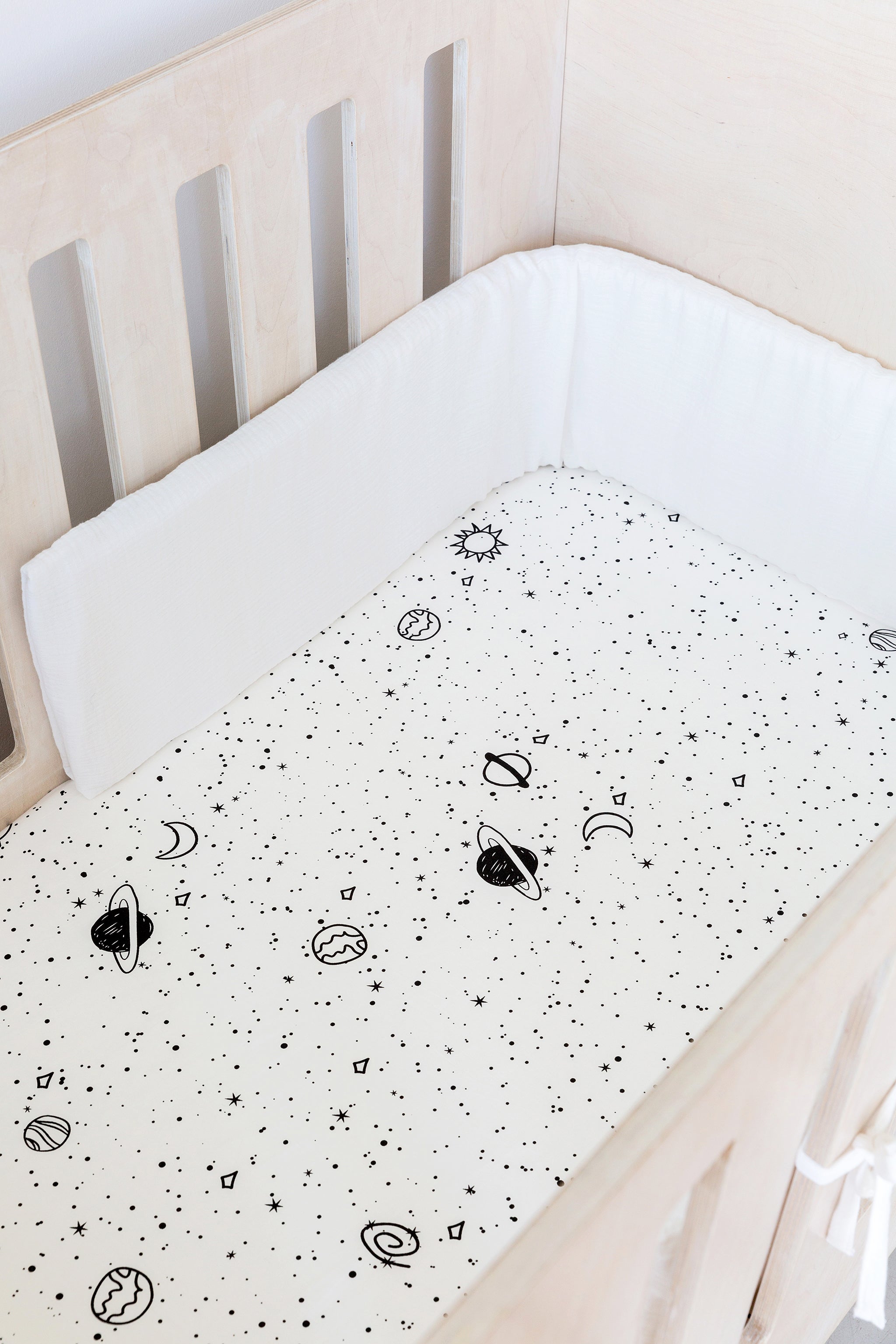 Universe Cot Fitted Sheet