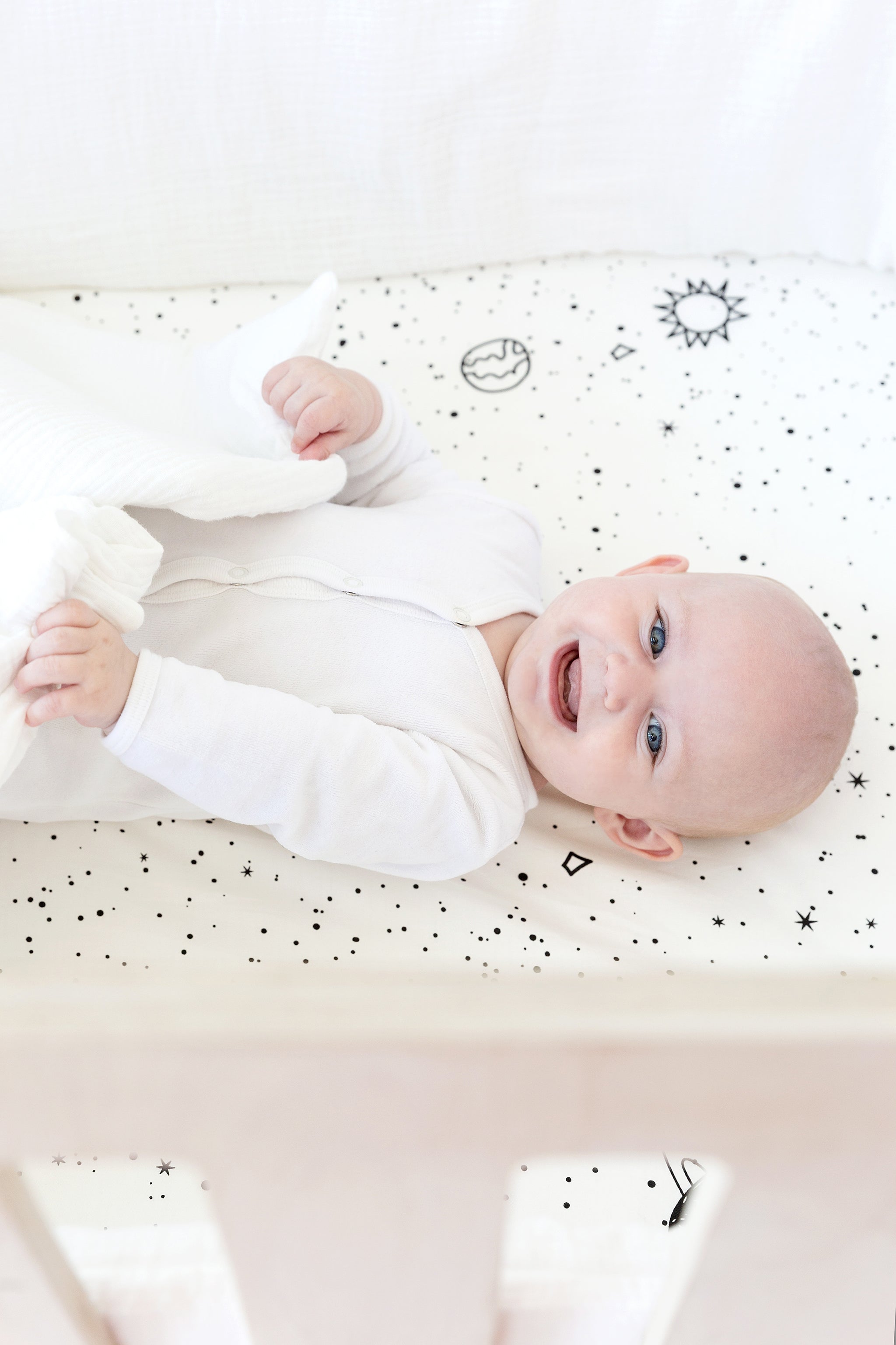 Universe Cot Fitted Sheet