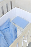 Grid Cot Fitted Sheet
