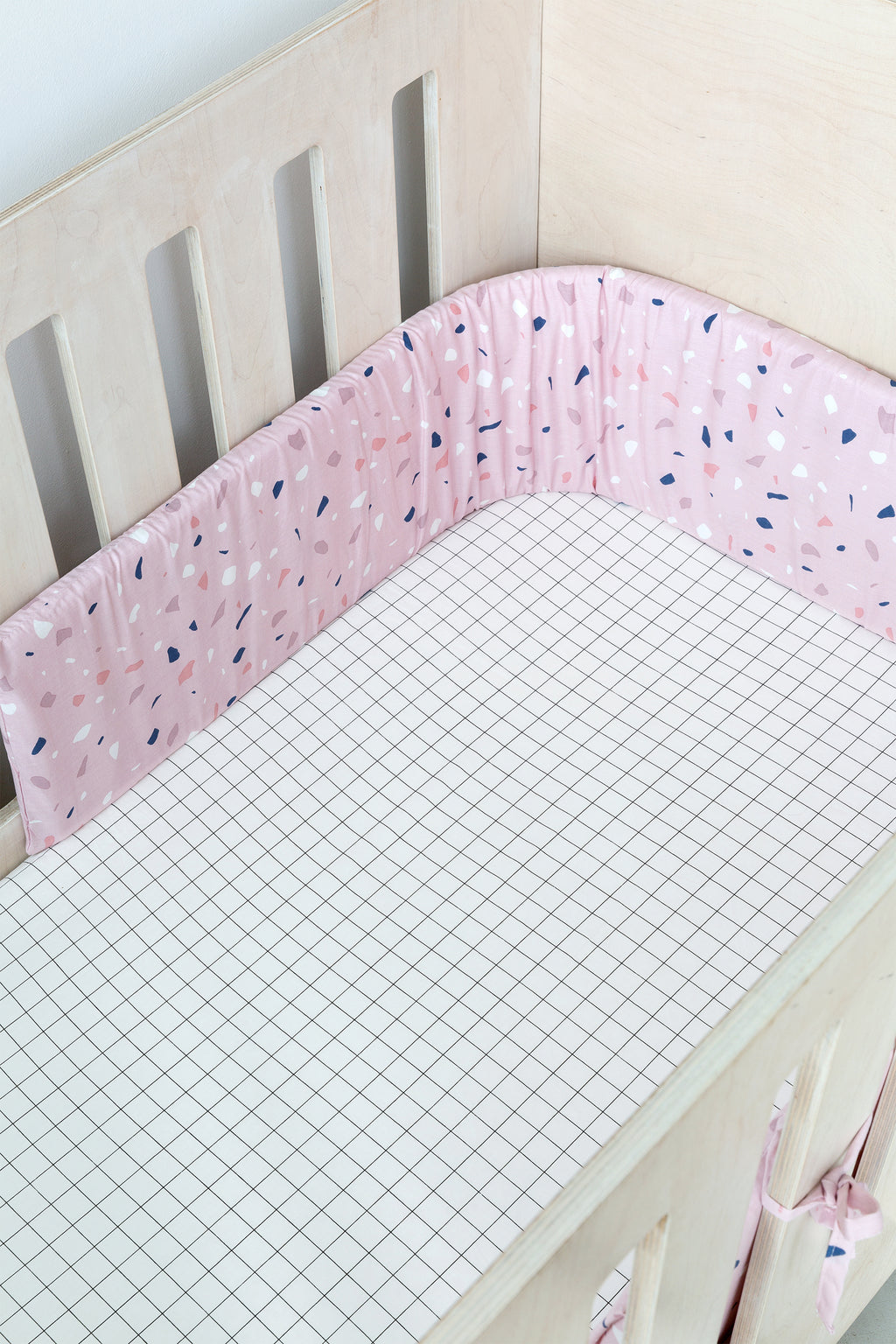 Grid Cot Fitted Sheet