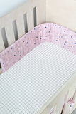Grid Cot Fitted Sheet
