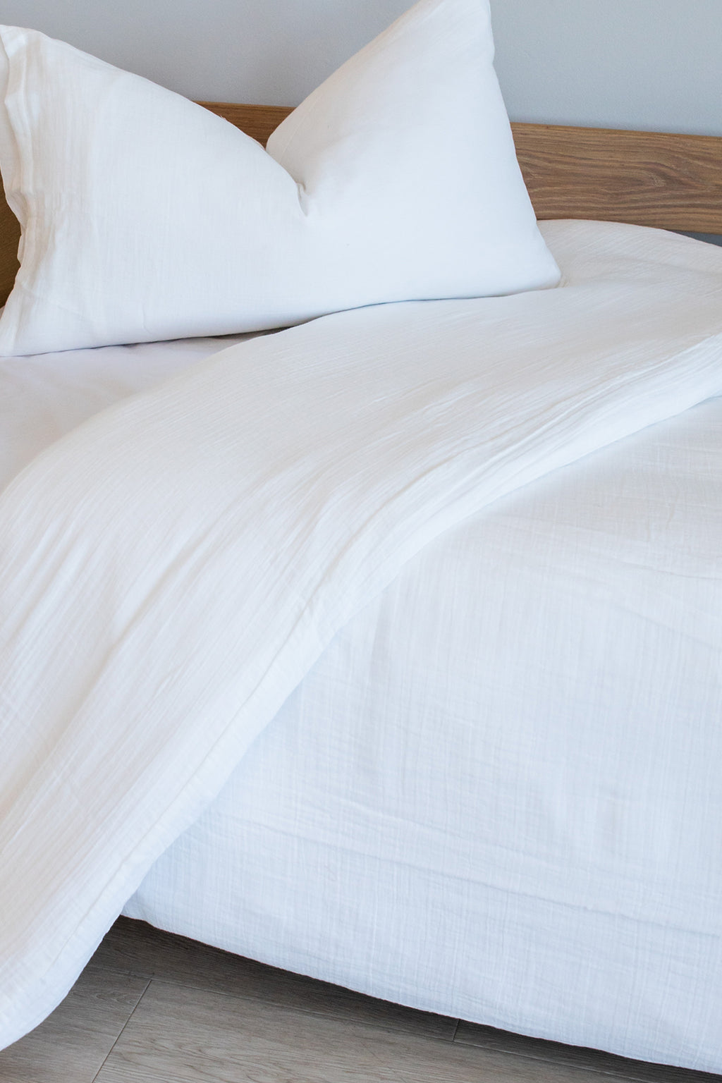 White Muslin Duvet