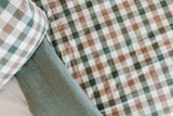 Earthy Check Washed Cotton Duvet