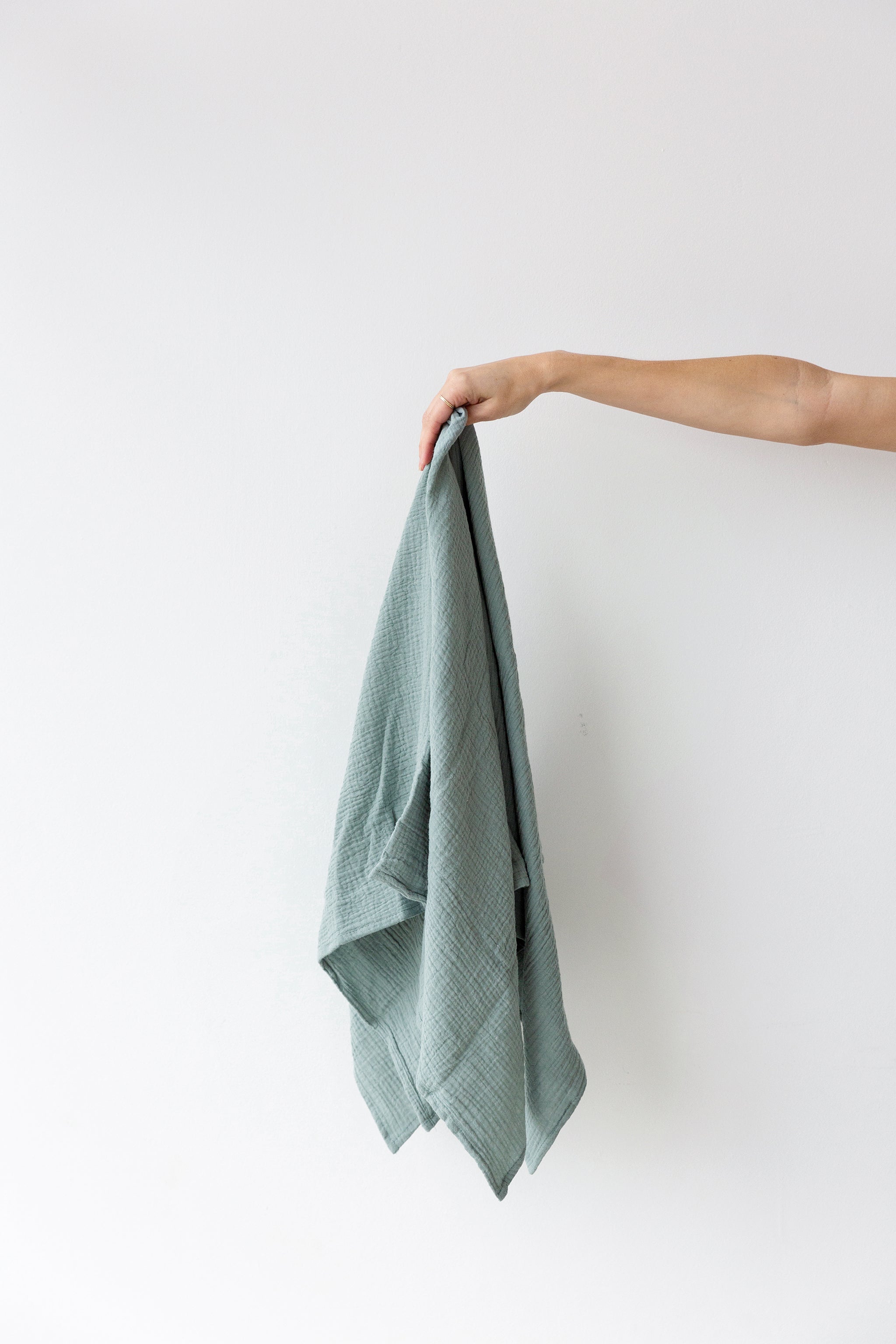 Duck Egg Muslin Swaddle Blanket