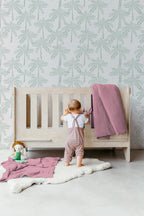Lavender Pink Muslin Swaddle Blanket
