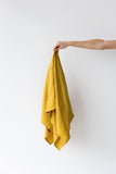 Mustard Yellow Muslin Swaddle Blanket